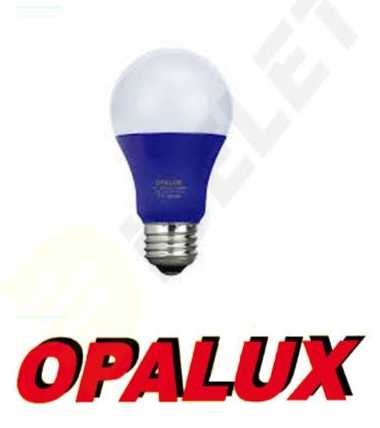 Opalux foco led color azul 7W