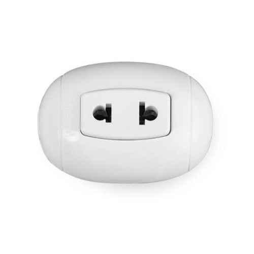 Home light tomacorriente x 1 oval