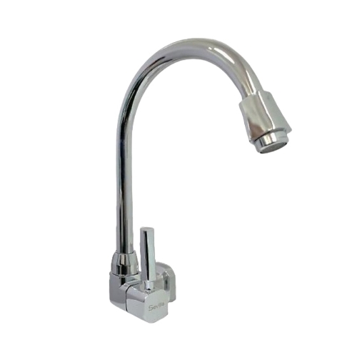 Sevilla caño cocina lever plus cromado pesado
