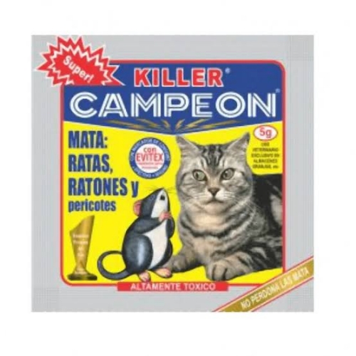 Campeon veneno para rata 5 gr