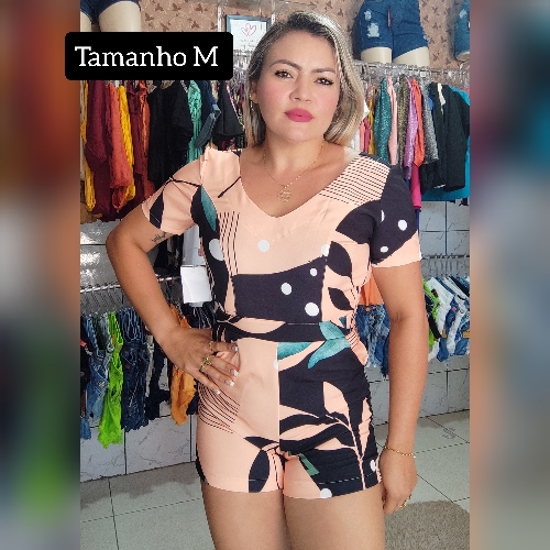 Macaquinho manguinha Princesa P