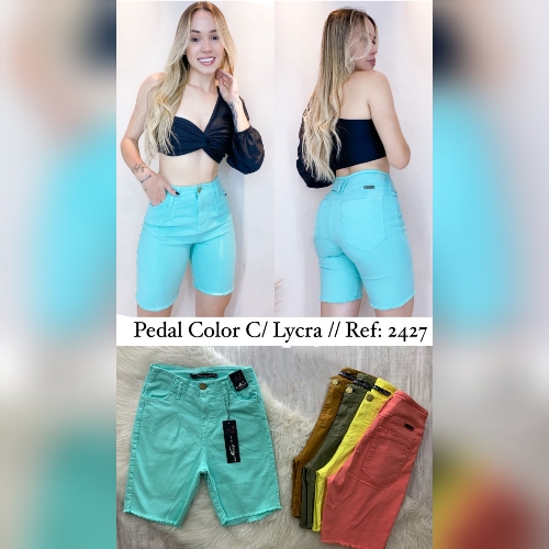 Pedal com Lycra desfiada
