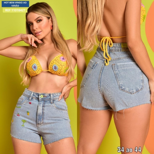Short hot bem vindo verão