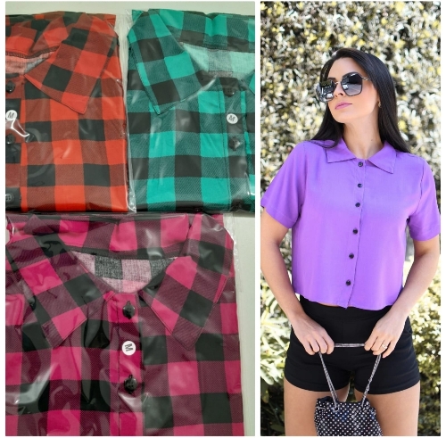 Camisa xadrez