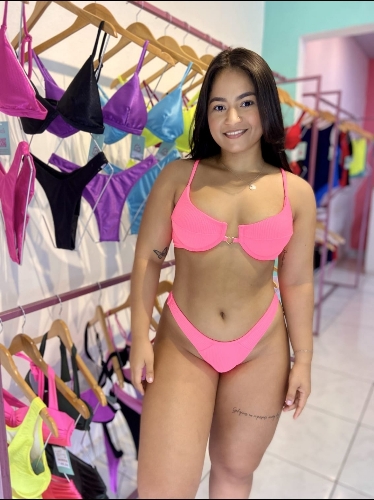 Biquíni Texturizado Neon