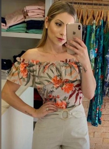 Ciganinha estampada