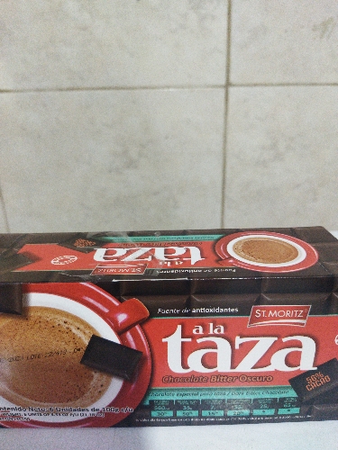 Chocolate taza st Moritz