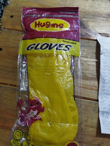 Guantes de goma
