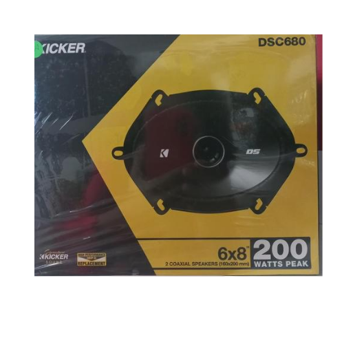 24BOCINAS KICKER DSC680 6X8 - 5X7" 200W