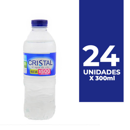 Agua cristal 300 ml x 24