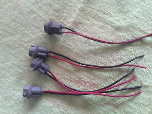 Socket conector t10 negro