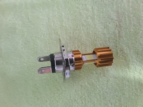 Luz para moto de 3 contactos