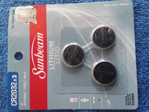 Baterías para alarma de carr