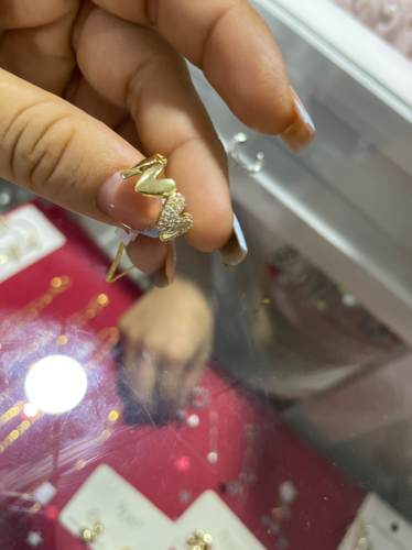 Ear cuff corazon