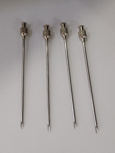 Agujas para Inyectadora Galón y 1/2 Galón 11 cm juego de 4 Unidades