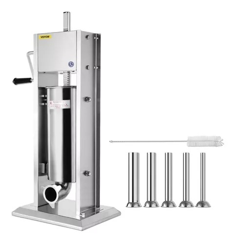 Embutidora manual 10 litros según Volumen Acero Inoxidable