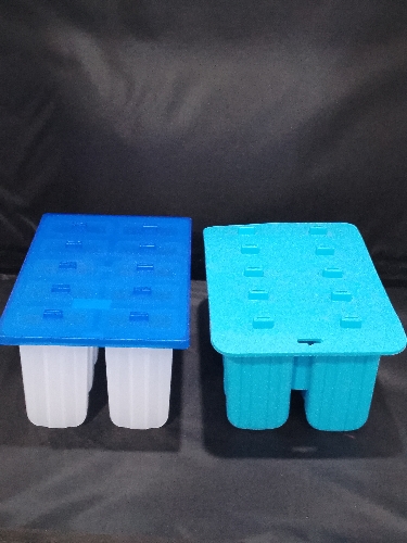Moldes helados en acrílico y silicón 10 pzas