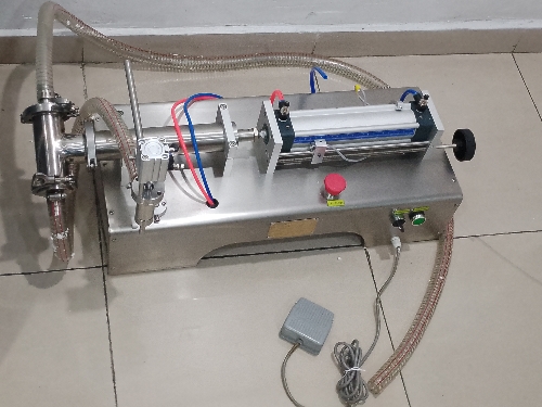 Llenadora de liquidos Alta Viscosidad de 2 boquillas