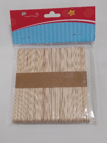 Paletas de Madera para Helados paquetes de 100