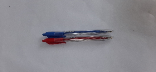 Boligrafo kilometrico azul y rojo