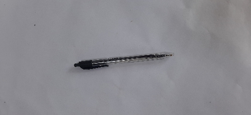 Boligrafo kilometrico negro retractil