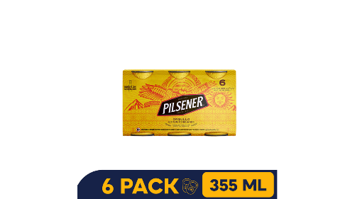 SIX PACK PILSENER 355ML