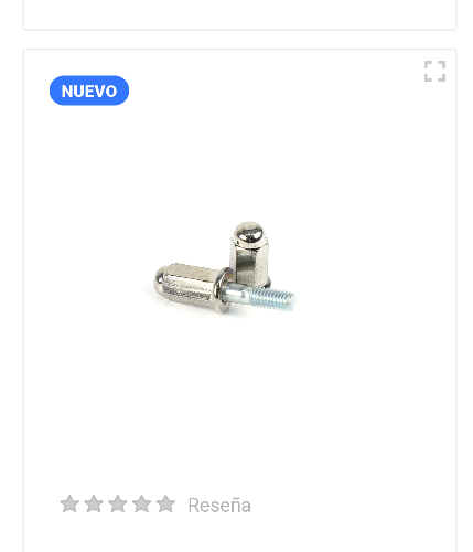 Set de tuerca y espárrago boquilla de mofler