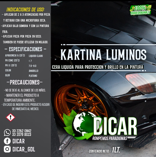 5 Lt Kartina Luminos (Cera liquida)
