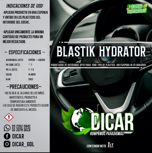 10 Lt Blastik Hydrator (Hidratador de interiores).