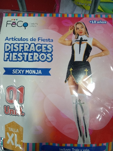 Traje Monja Sexy