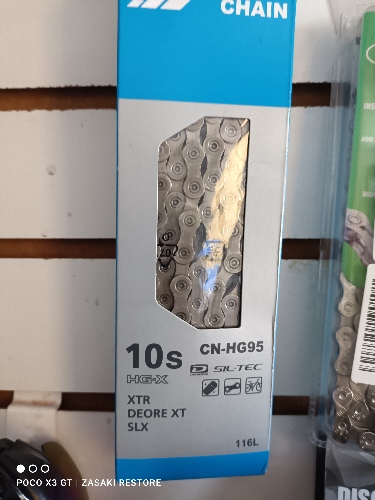 Cadena Shimano 10s deore