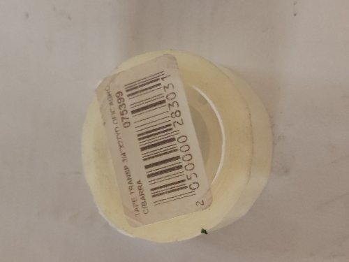 TAPE TRANSPARENTE 3/4"X27YD OFIC ABRO C/BARRA
