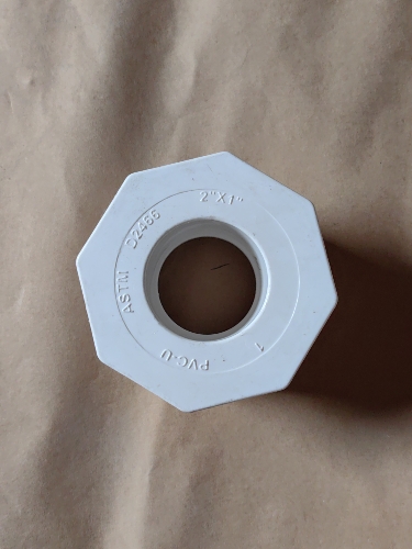 REDUCTOR PVC BU 2"X1" SS