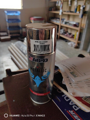 PINTURA SPRAY CROMO ABRO 029