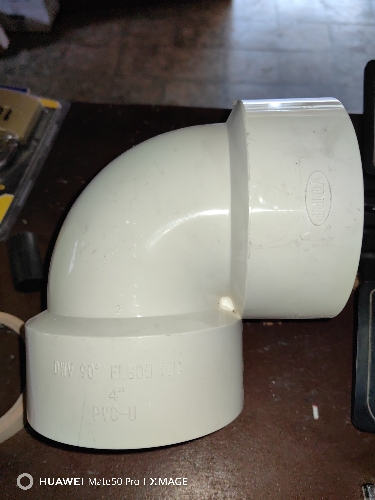 CODO PVC 4"X90 S/ROSCA 692-10 FA90