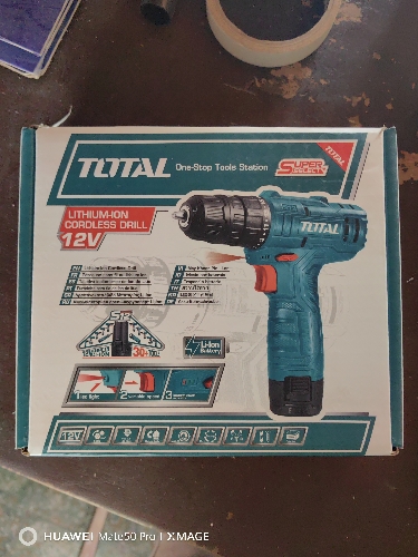 TALADRO INALAMBRICO 12V TOTAL UTDLI1241/12415