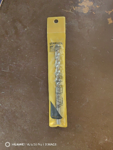 BROCA CONCRETO 3/8"X5.7/8" STANLEY STA54095C