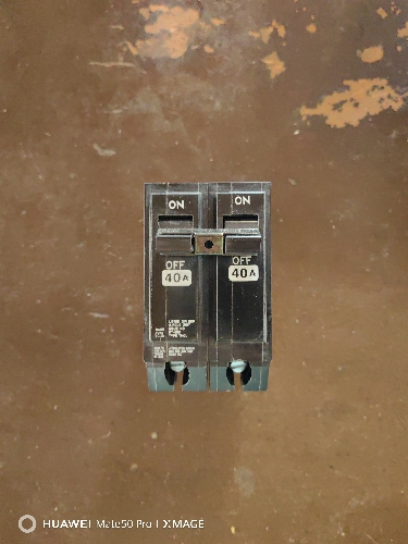 BREAKER BIPOLAR 40AMPS G.E. THQL2P40