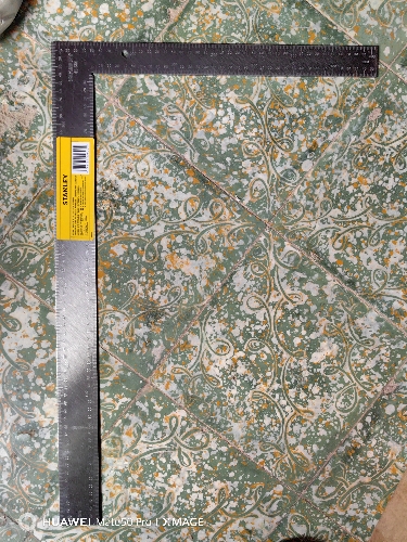 ESCUADRA CARPINTERO 24"X16" 45-600/530