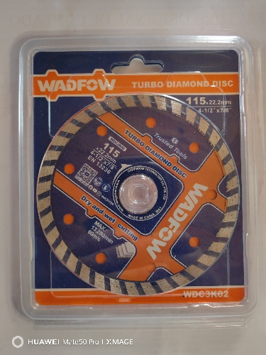 DISCO CORTE CONCRETO 4-1/2" DIAM WADFOW C3K02
