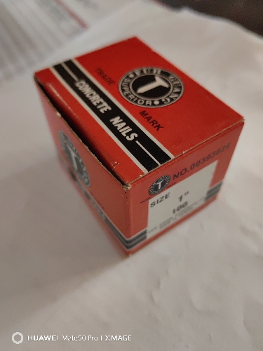 CLAVO P/CONCRETO 3.00MMX1" TAIWAN