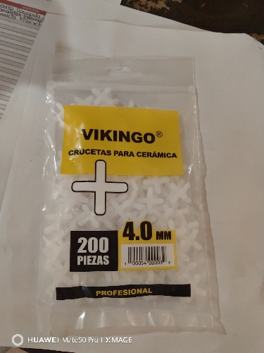 SEPARADOR PARA CERÁMICA 4MM 200PC 7/92335 V