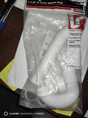 SIFON PLAST 1-1/2" SENC LASCO 03-4212P