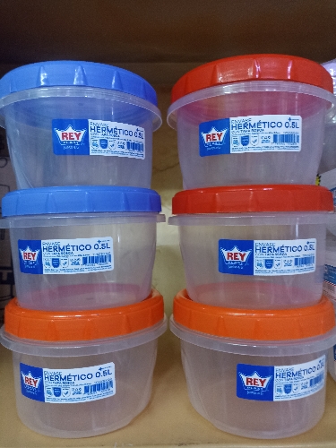 Envase hermético Rey 0.5 lt.