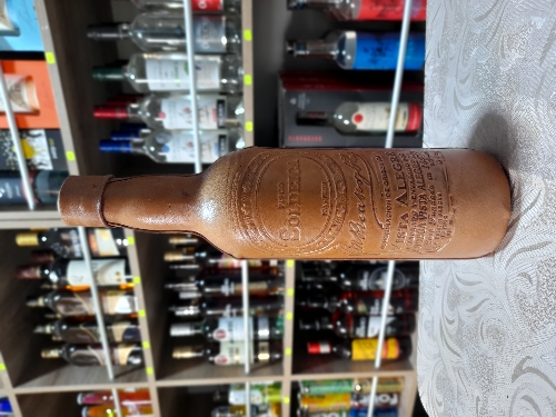 Pisco Sol de Ica cuero 750 ml