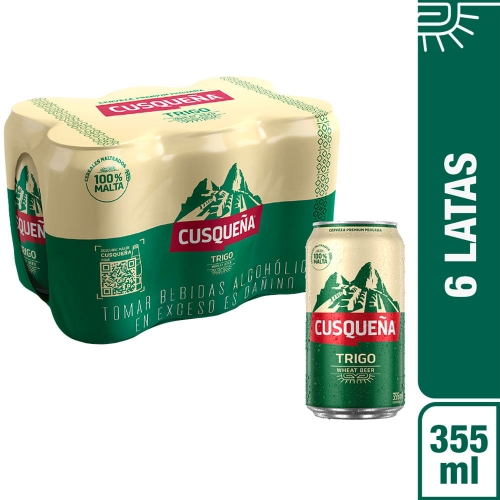 Six Pack Cusqueña Trigo 355ml