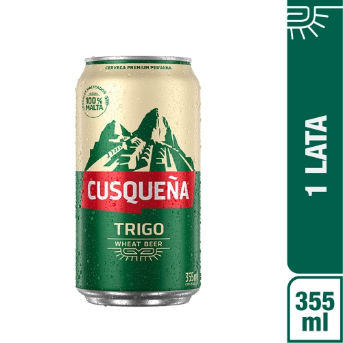 Lata Cusqueña Trigo 355 ml