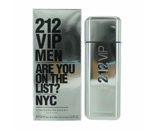 CAROLINA HERRERA, 212 VIP MEN, EDT 3.4 OZ