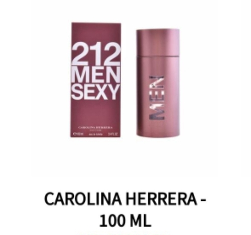 CAROLINA HERRERA, 212 SEXY MEN, EDT 3.4 OZ