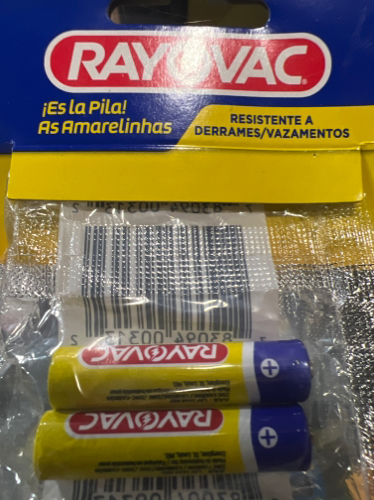 BATERIA AAA RAYOVAC